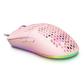 Mars Gaming MMAX Ratón Ultraligero 12400DPI Rosa