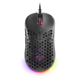 Mars Gaming Raton Gaming ligero RGB negro