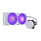 VENTILADOR CPU COOLER MASTER REFRIGERACION LIQUIDA MASTERLIQUID ML240L V2 RGB WHITE EDIT. (MLW-D24M-A18PC-RW)