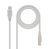 CABLE NANOCABLE USB 2.0 A M USB B M IMPRESORA 10.01.0102