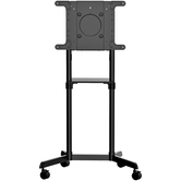 MOBILE TV CART - FOR 37-70 TVS- W/SHELF STORAGE - ROTATE/TI LT