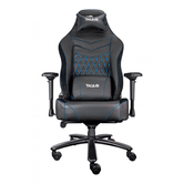 SILLA GAMER TALIUS MAMUT NEGRA/AZUL 4D, FROG, BASE METAL, RUEDAS NYLON, SOPORTA HASTA 170KG