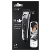 CORTAPELOS BRAUN HC7390 RECARGABLE