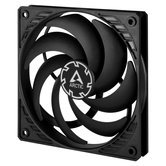 VENTILADOR 12CM ARCTIC P12 PWM PST NEGRO SLIM