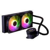 VENTILADOR CPU COOLER MASTER REFRIGERACION LIQUIDA MASTERLIQUID ML240L CORE ARGB (MLW-D24M-A18PZ-R1)