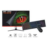 PACK MONITOR 22" HDMI VGA KEEP OUT GAMING XGM22KITv2 FHD 75Hz 4ms CON MOUSE Y TECLADO GAMING