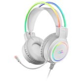 MARS GAMING Auricular MHRGB PC/PS4/PS5/XBOX White